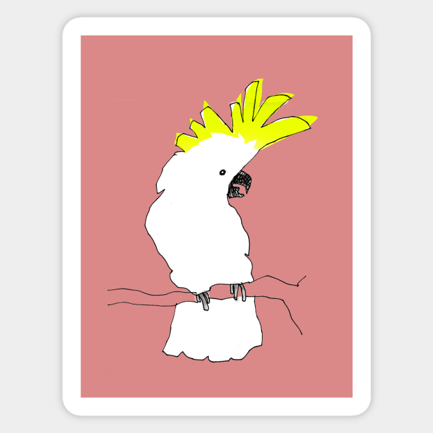 cockatoo Sticker by vectormutt